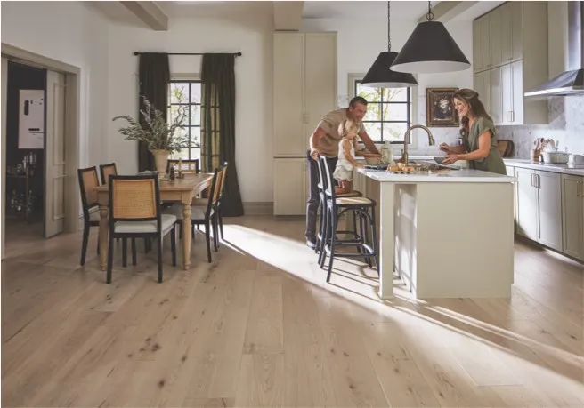hardwood-flooring Happy family | Sterling Carpet & Flooring